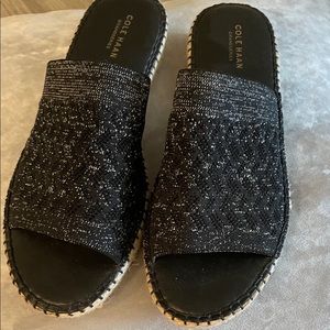 Cole Haan Grand series Espadrille Slide.